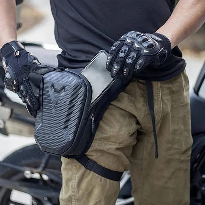 Sac de jambe de moto avec sangle à boucle réglable