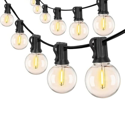 Guirlande lumineuse solaire colorée pour patio