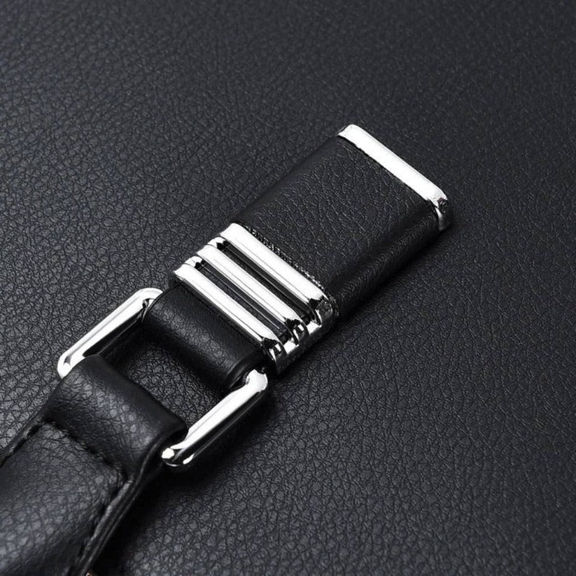 Elegant Leather Messenger Bag | Spacious Design for 14-15 Inch Laptops | Versatile Carrying Options for Professionals