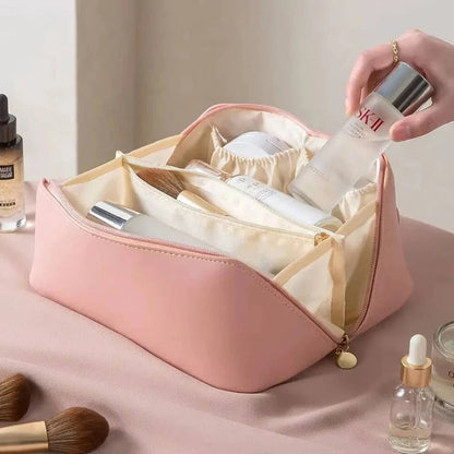 Grande trousse de toilette avec de nombreuses poches