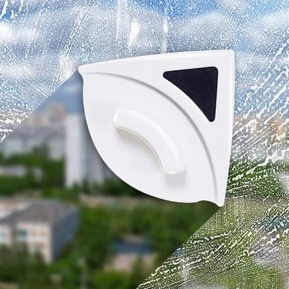 Outil de nettoyage de vitres double face facile