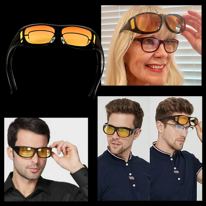 Lunettes de vision nocturne polarisées pour hommes