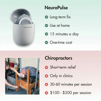 16-Level Wireless Muscle Stimulator & TENS Device for Back and Neck Relief