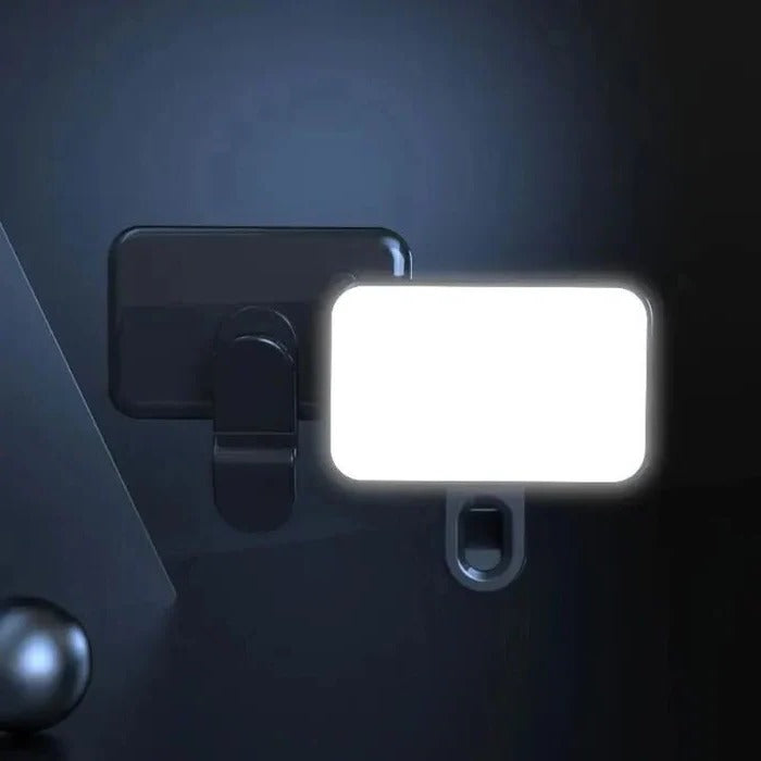 Lampe torche LED rechargeable à clip pour téléphone