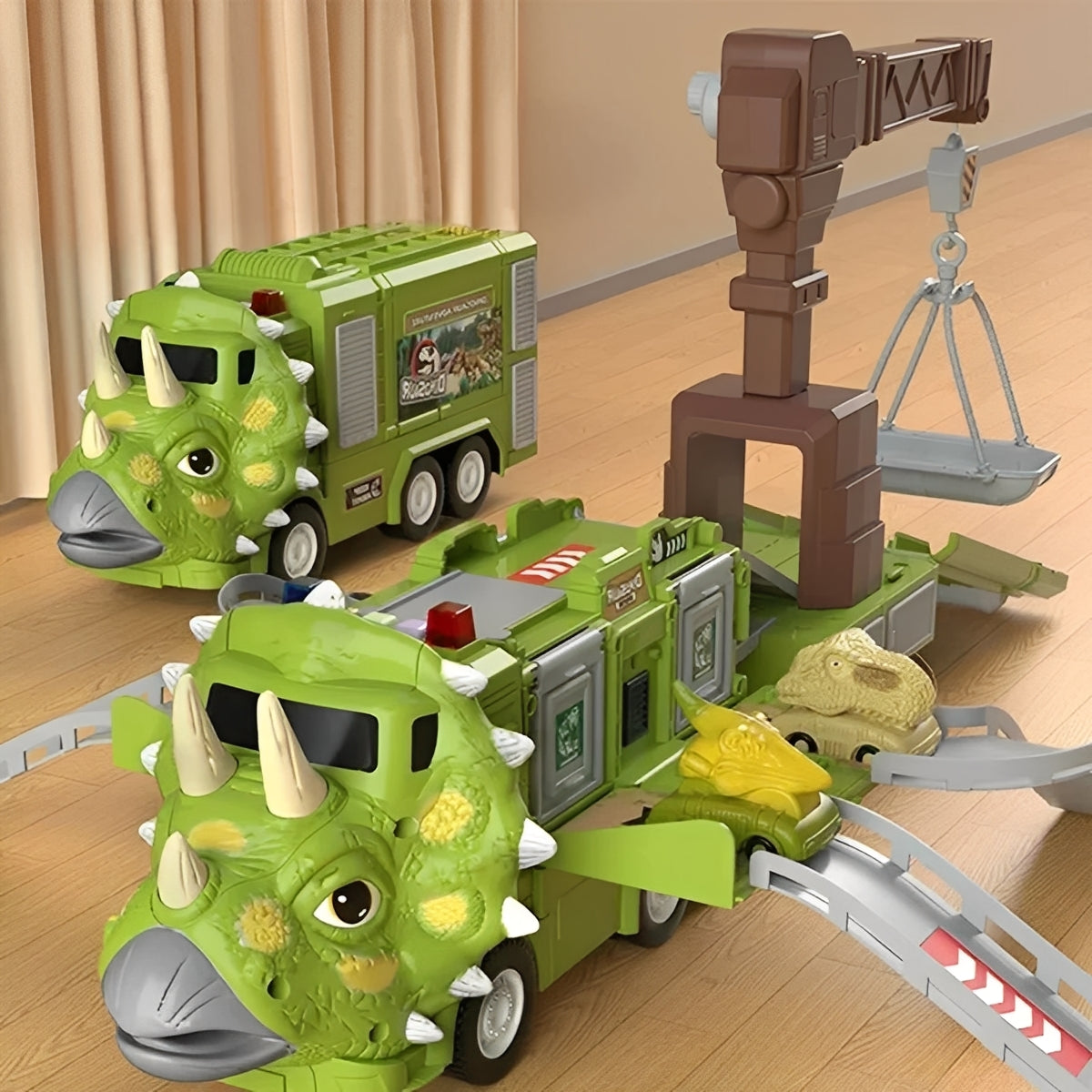 Jouet véhicule 2-en-1 Dinosaure pour enfants amusants