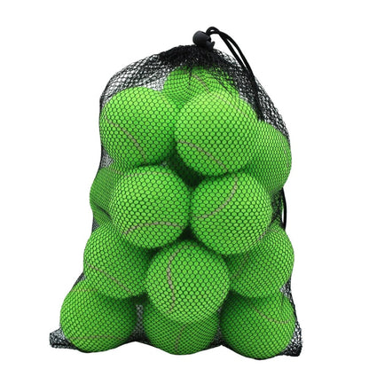 Balles de tennis de qualité supérieure, lot de 20 avec filet de transport