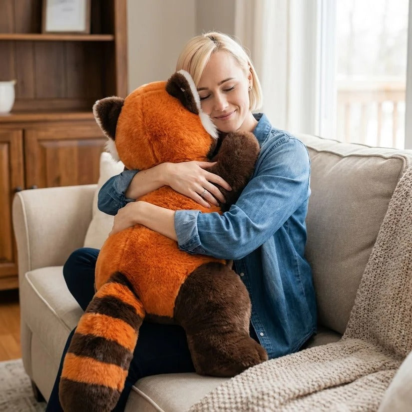 Peluche lestée Panda pour le soulagement