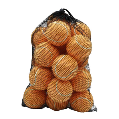 Balles de tennis de qualité supérieure, lot de 20 avec filet de transport