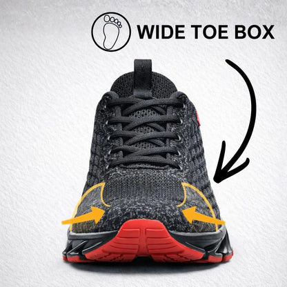 Chaussures de course confortables pour hommes avec soutien de la voûte plantaire