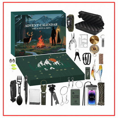 GEARQUEST – Calendrier de l'Avent d'outils de plein air pour des fêtes aventureuses