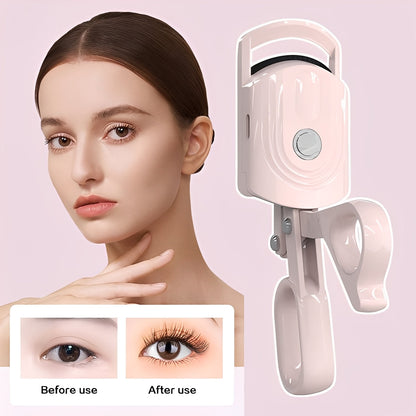 Recourbe-cils chauffant portable pour un maquillage facile