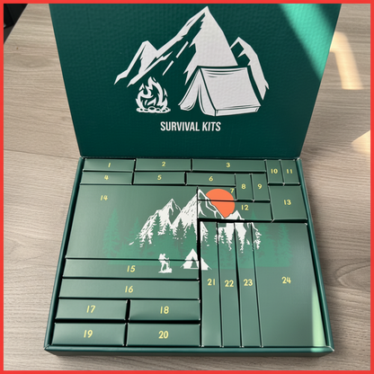 GEARQUEST – Calendrier de l'Avent d'outils de plein air pour des fêtes aventureuses