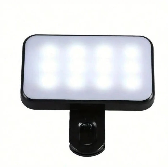 Lampe torche LED rechargeable à clip pour téléphone