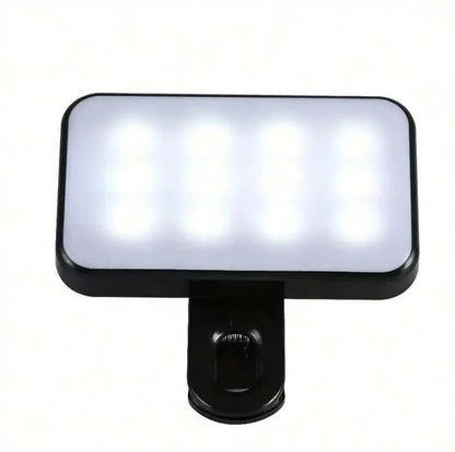 Lampe torche LED rechargeable à clip pour téléphone