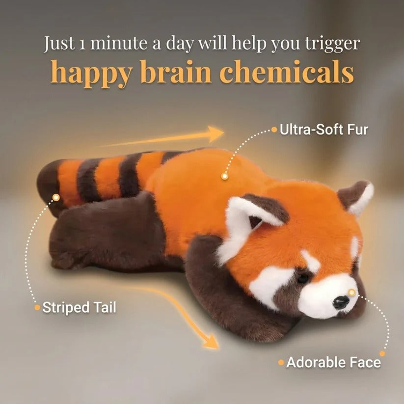 Peluche lestée Panda pour le soulagement