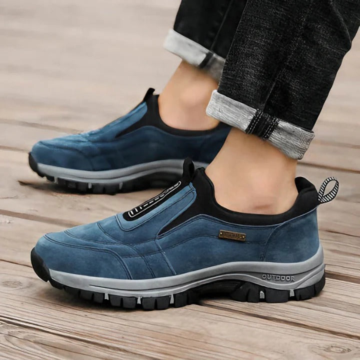 Chaussures de marche à soutien de la voûte plantaire pour hommes