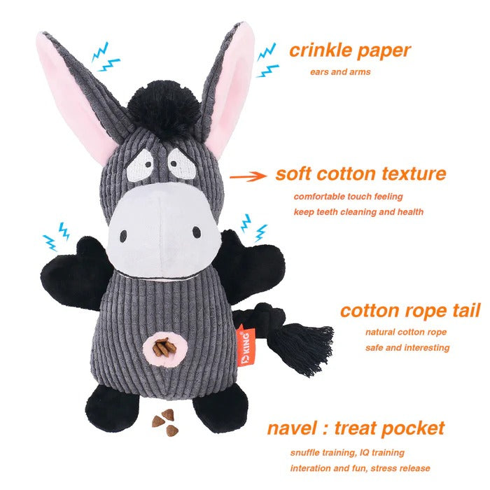 Peluche douce et camarade de jeu durable