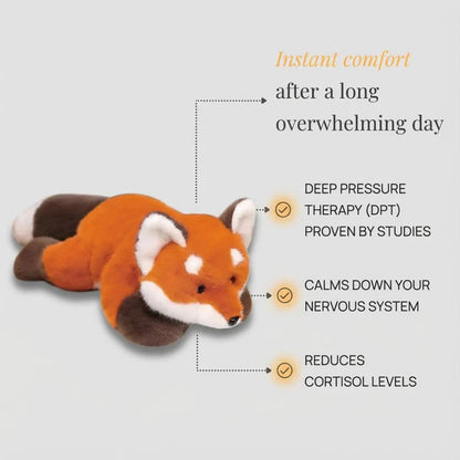 Peluche lestée Panda pour le soulagement
