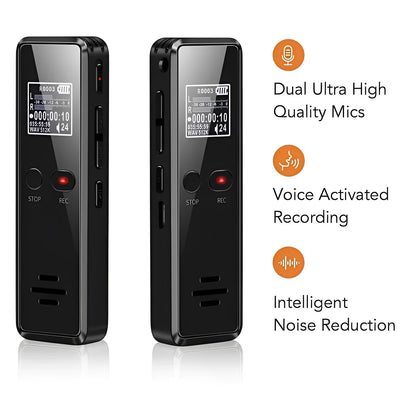 Enregistreur vocal portable avec sauvegarde automatique