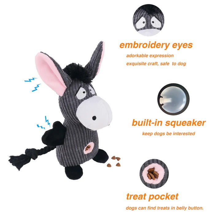 Peluche douce et camarade de jeu durable
