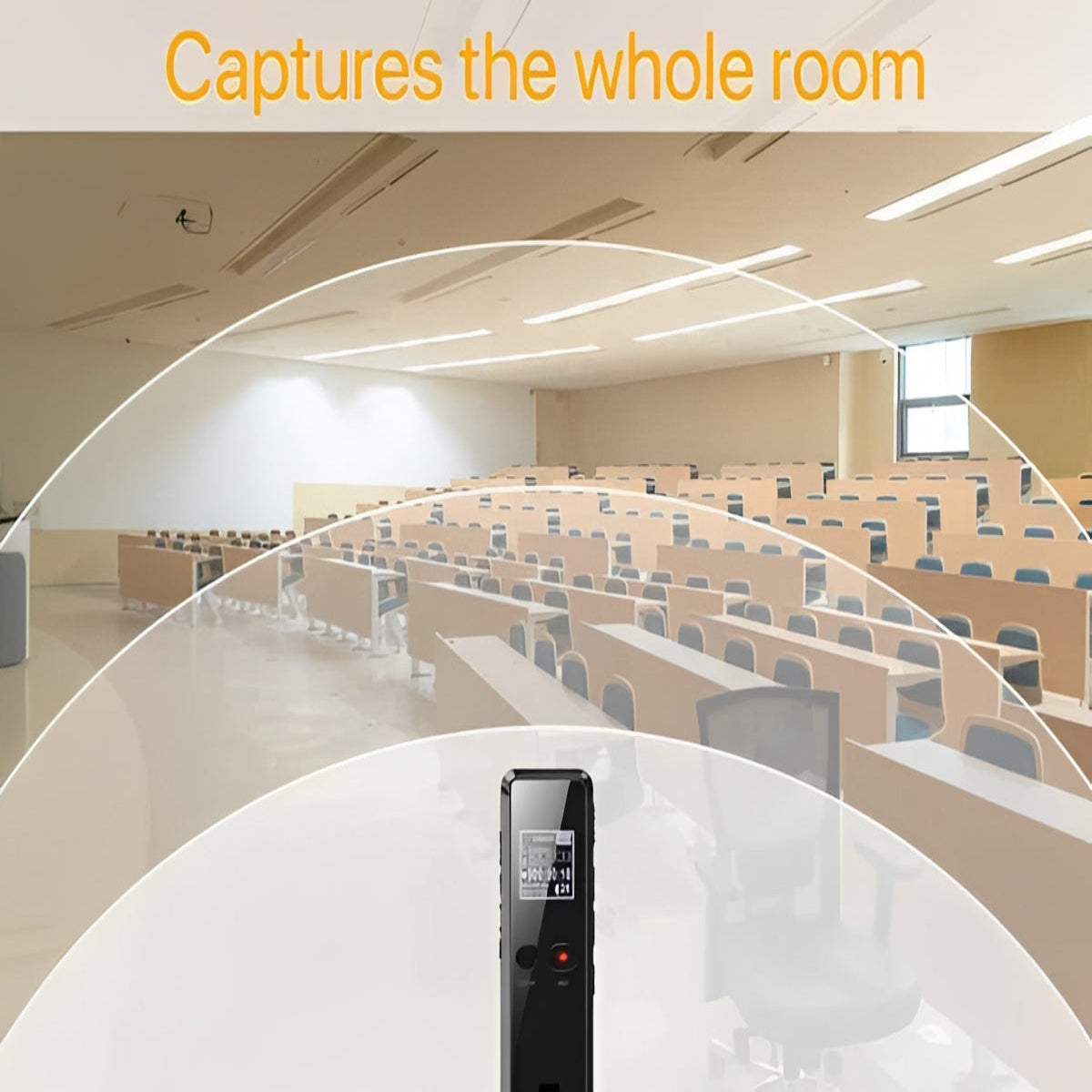 Enregistreur vocal portable avec sauvegarde automatique