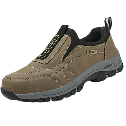 Chaussures de marche à soutien de la voûte plantaire pour hommes