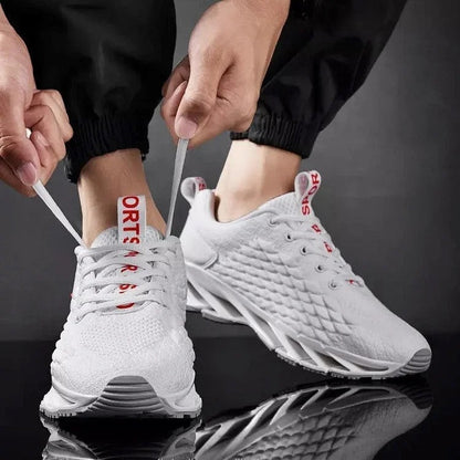 Chaussures de course confortables pour hommes avec soutien de la voûte plantaire