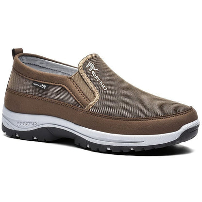 Men's Waterproof Orthopedic Lace-Up Shoes – All-Weather Comfort Footwear for Daily Wear, Work & Casual Outings