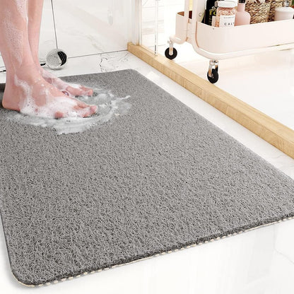 Tapis de douche antidérapant avec surface en caoutchouc souple