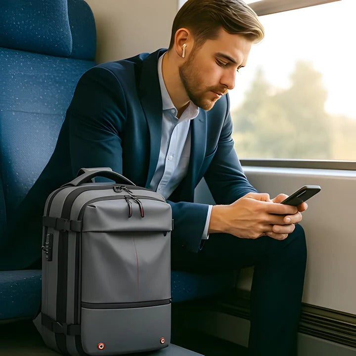 Sac à dos de randonnée compact avec intérieur organisé