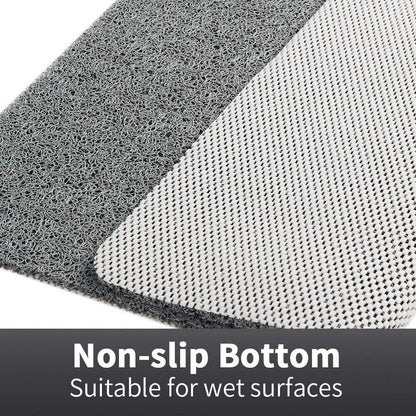 Tapis de douche antidérapant avec surface en caoutchouc souple