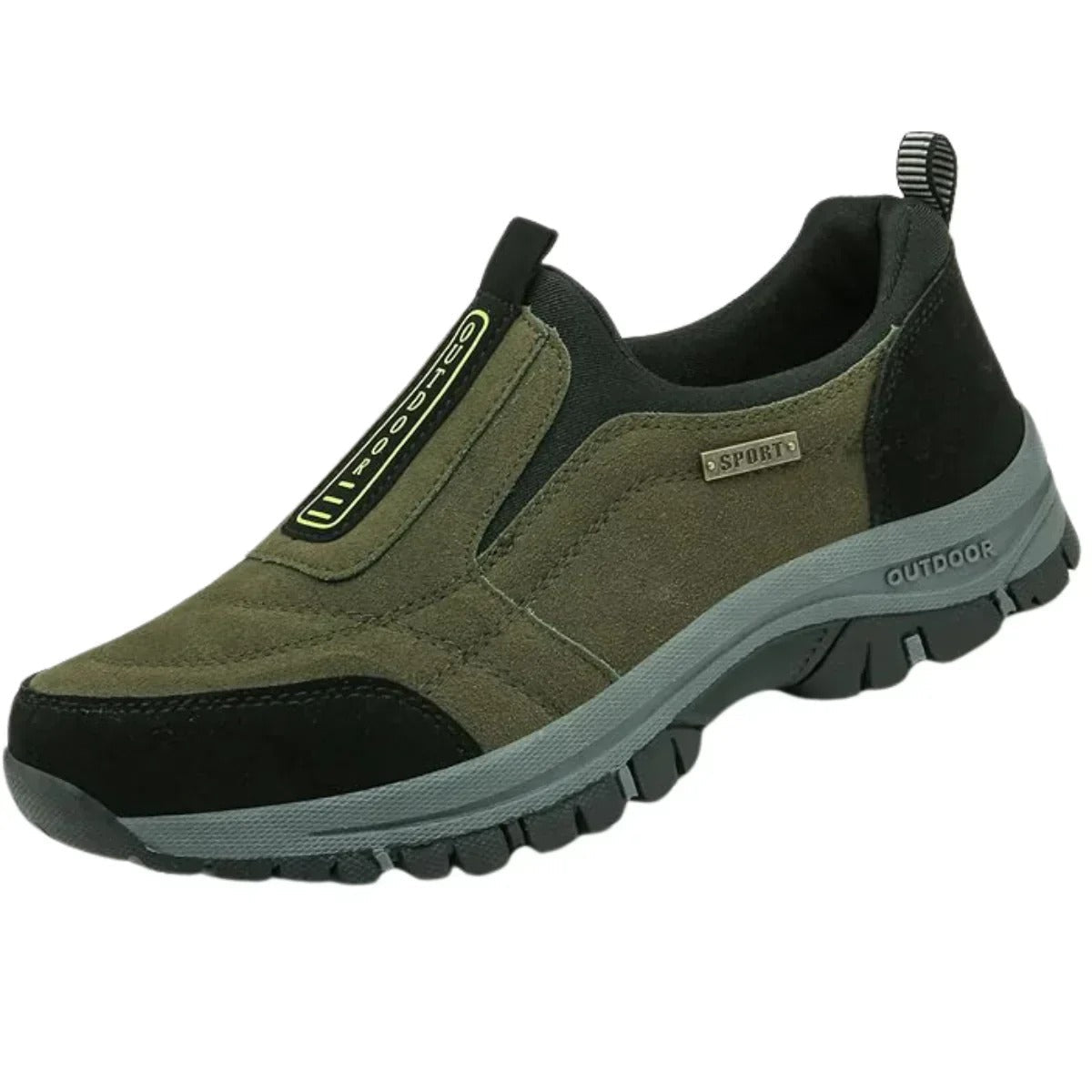 Chaussures de marche à soutien de la voûte plantaire pour hommes