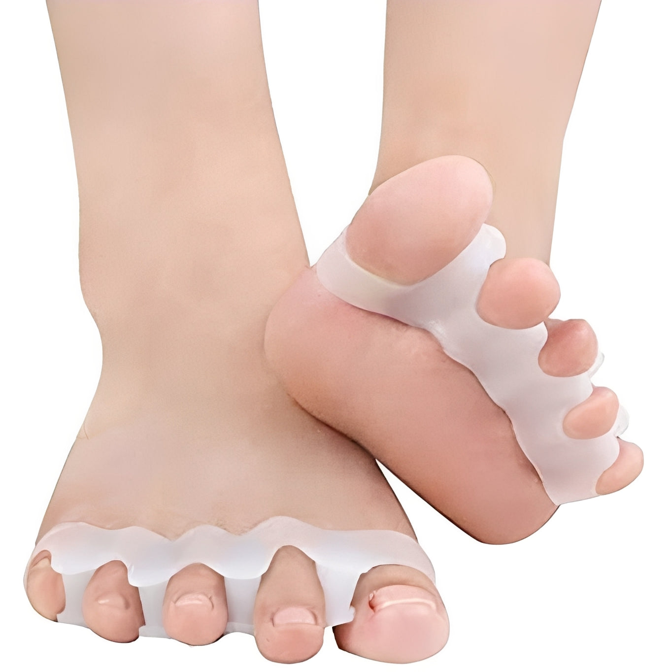 Bandes orthopédiques séparatrices d'orteils en gel