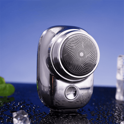 Compact USB Rechargeable Travel Shaver for Men with Cordless Design & Portable Carry Case for Business Trips & Gym
