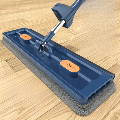 Rotating Triangle Mop with Automatic Squeeze Function for Hardwood Tile Laminate Floors Corner Cleaning Kitchen Bathroom