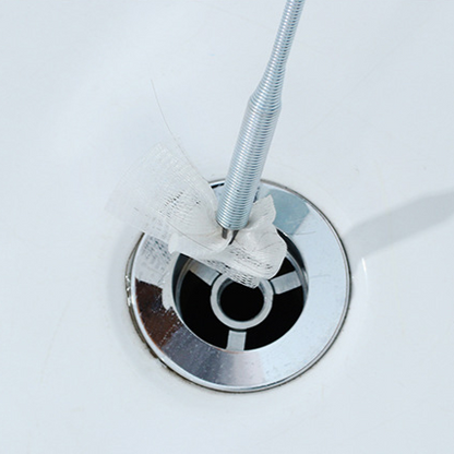 Drain Snake Hook Tool for Kitchen Sink Tub Shower Hair Clog Removal Unclogging Plumbing