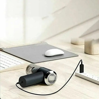 Mini aspirateur à main sans fil rechargeable pour voiture, clavier, bureau et maison, nettoyage rapide, design compact
