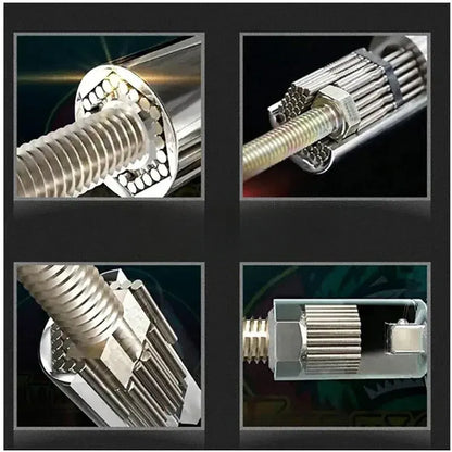 Multi-Purpose Adjustable Socket Grip Tool with Self-Conforming Pins for Nuts, Bolts & Fasteners in Any Size or Shape