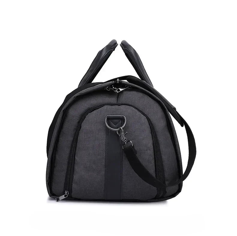 Convertible Garment Duffel Bag with Shoe Compartment for Business Travel, Weddings, Weekend Trips, Wrinkle-Free Suit Storage, Hanging Clothe
