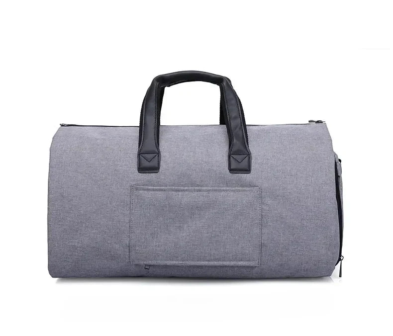 Convertible Garment Duffel Bag with Shoe Compartment for Business Travel, Weddings, Weekend Trips, Wrinkle-Free Suit Storage, Hanging Clothe