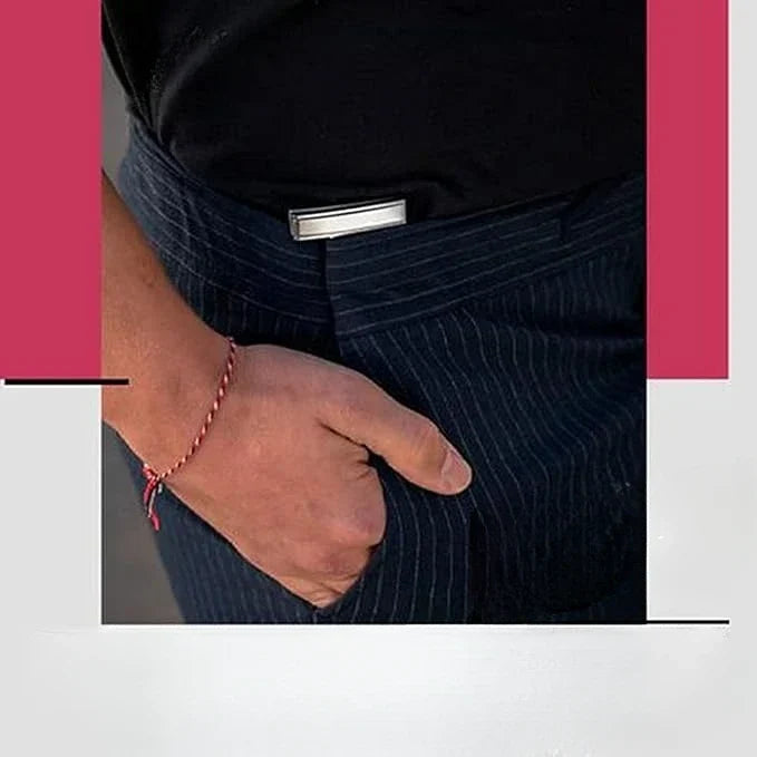 Clip-On Waist Cinch for Pants, Jeans & Trousers – No-Belt Waistband Tightener, Adjustable Fit Fastener for Men & Women
