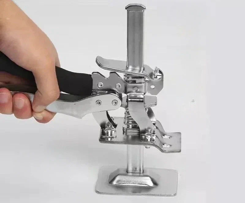 Cabinet Door Lift Jack with Adjustable Height Control for Woodworking Installation Projects DIY Renovation Trim Work Flooring