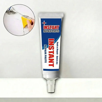 Squeeze-Tube Gap Filler for Drywall Cracks, Nail Holes & Outlet Gaps - Ready-Mixed Formula Dries Fast, Paintable Surface Repair Compound for