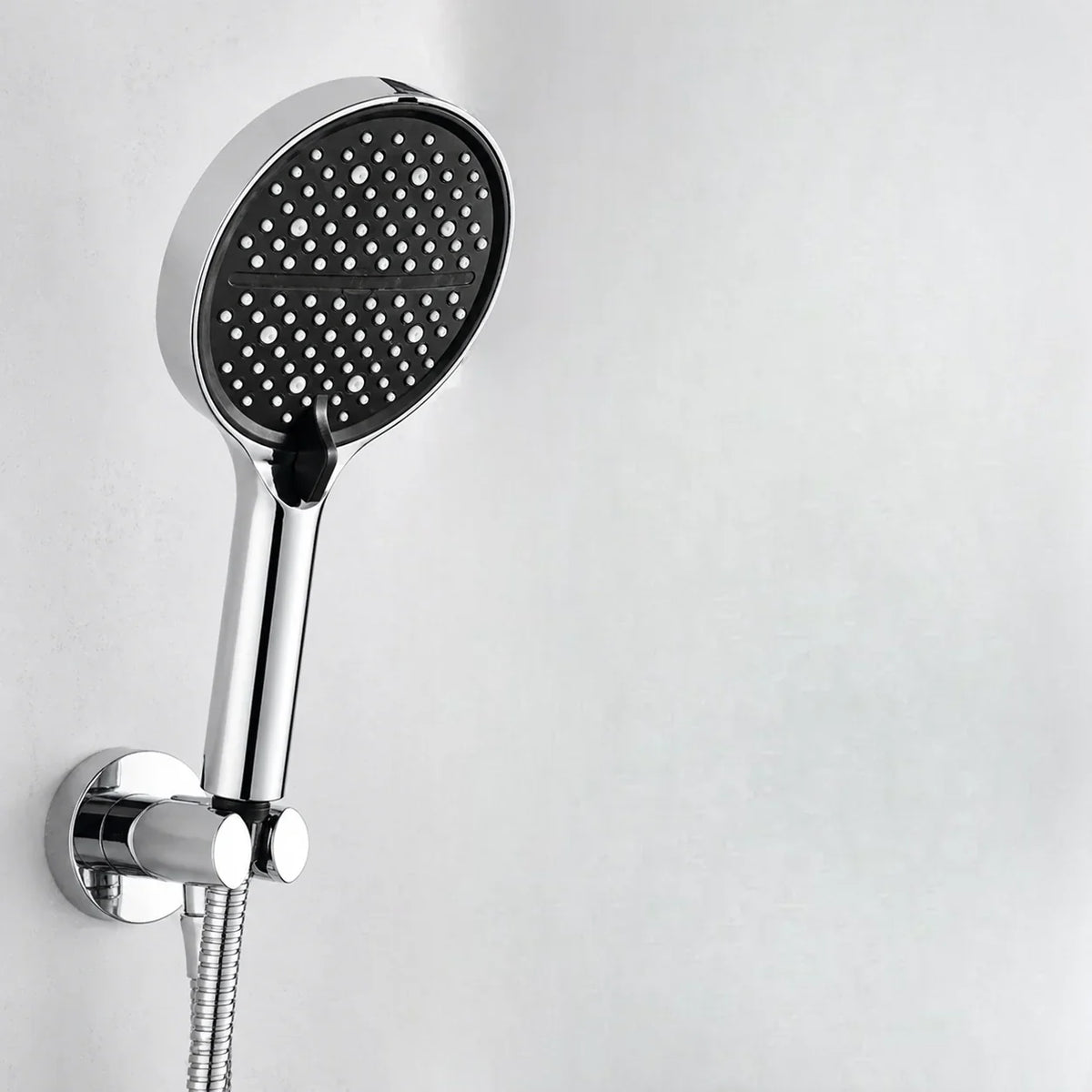 Handheld Shower Head with Seven Spray Modes for Bathroom Upgrade & Daily Use | Adjustable Water Flow | Modern Cylindrical Design for Home Sh