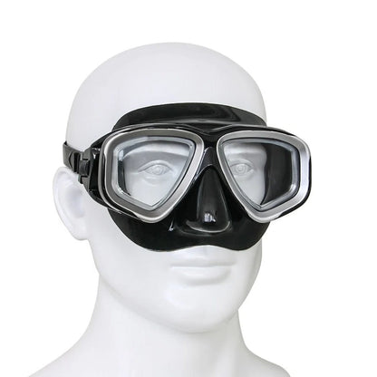 Masque de plongée durable avec sangle en caoutchouc souple
