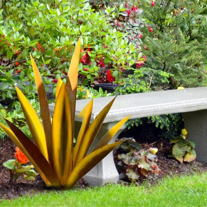 Décoration de jardin rustique en métal pour plantes grasses pour la maison