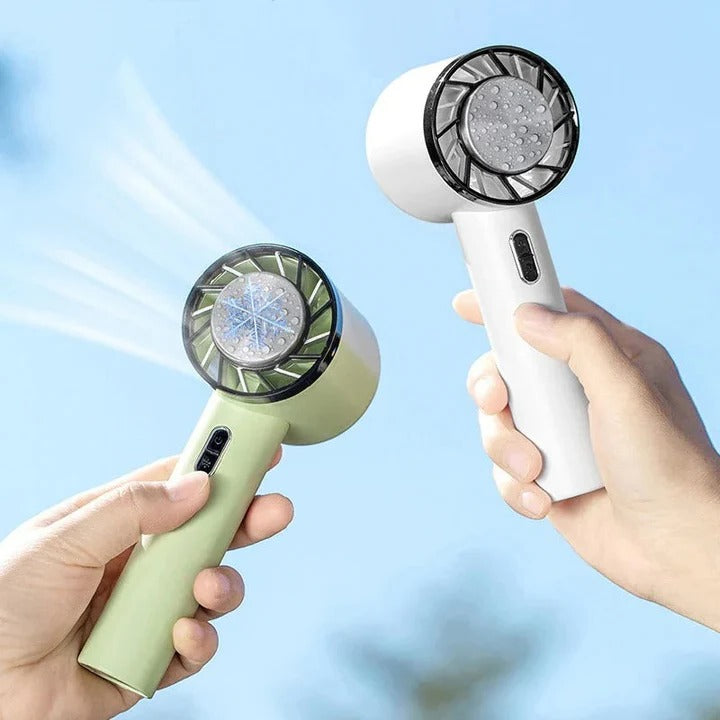 Ventilateur de poche rechargeable compact