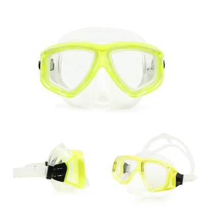 Masque de plongée durable avec sangle en caoutchouc souple