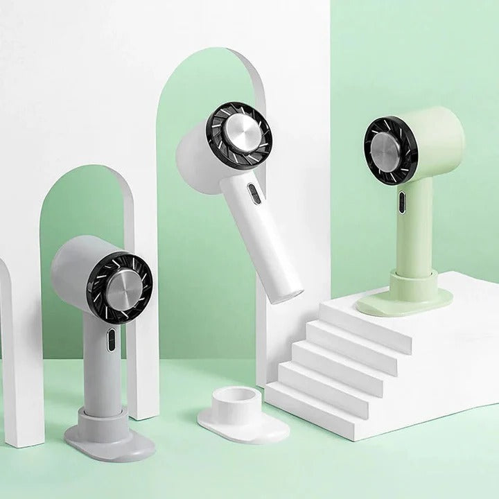 Ventilateur de poche rechargeable compact