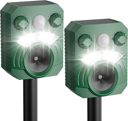 Répulsif antiparasitaire efficace pour le jardin avec 5 modes sonores